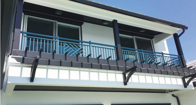 Custom Aluminum Extrusion for Balcony System (3)