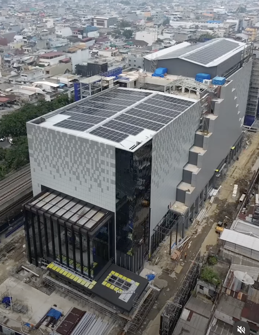 Aluminium Facade from Thamrin Plaza Medan